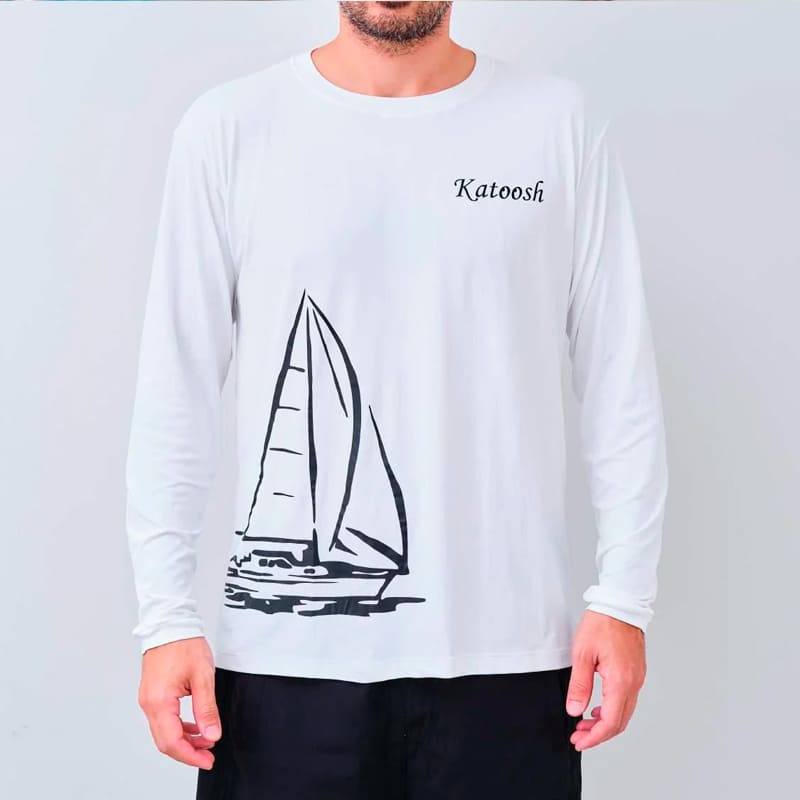 Camisa UV manga longa - BRANCA